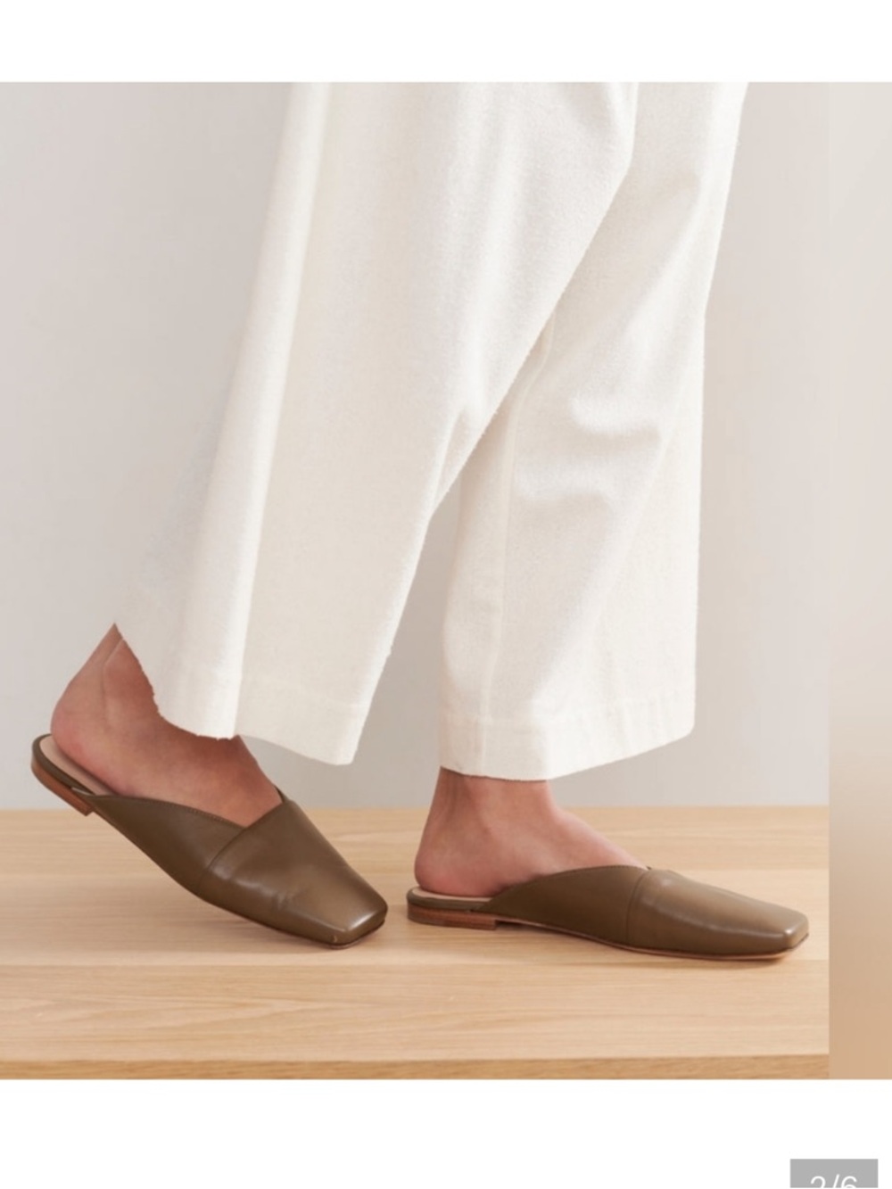 Jenni Kayne Mia Mule in Earthen size 38 - Picture 2 of 7